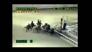 1989 Hawthorne Park ANXIOUS ROBBY Suburban Downs Pacing Derby Ron Marsh