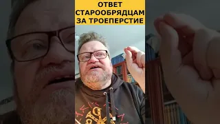 Троеперстие ответ старообрядцам. о. Олег Стеняев