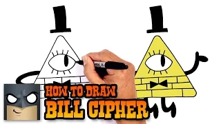 How to Draw Bill Cipher | Gravity Falls
