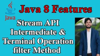 Java 8 features | Stream API | Intermediate & Terminal Operations | Filter method | Java Code Q&A