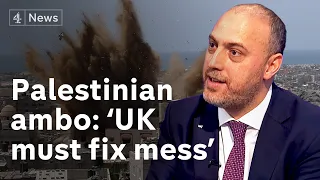 Palestinian ambassador Husam Zomlot wants ‘clear commitment from UK to fix the mess created here'