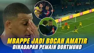 90 Menit Cuman Jadi BADUT 🤡 Reaksi Kylian Mbappe Saat Dibuat EMOSI Pemain Borrusia Dortmund