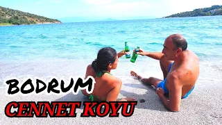 CENNET KOYU BODRUM ücretsiz kamp alanı Doğa kumsal BEACH Renault Master L1H2 camper Vanlife travel