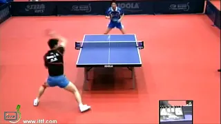 Zhang Jike Vs Joo Se Huyk Insane Game Defense Hungary Open 2012