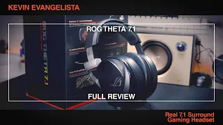 REAL 7.1 SURROUND! ASUS ROG Theta 7.1 Full Review