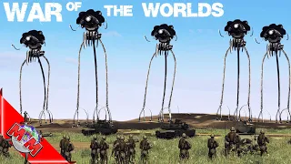 EPIC WAR OF THE WORLDS MOD | GIANT TRIPODS | Call To Arms Editor Battle