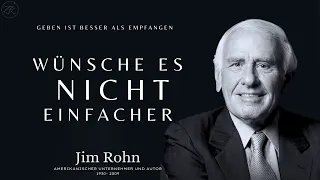 Jim Rohn | GEBEN ist BESSER als Empfangen | für ein außergewöhnliches Leben