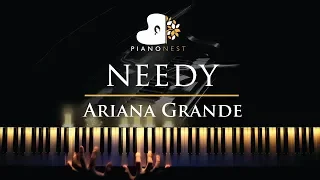 Ariana Grande - needy - Piano Karaoke / Sing Along Cover with Lyrics