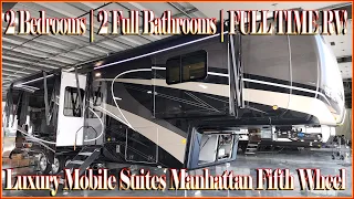 Luxury Full Time RV 2024 Mobile Suites Manhattan by DRV Suites @ Couchs RV Nation - 5th Wheel Review