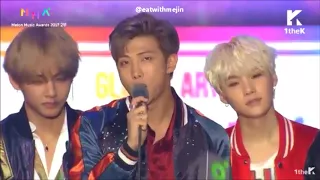 [ENG SUB] ALL BTS AWARDS + SPEECH COMPILATION @ MELON MUSIC AWARDS 2017!