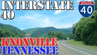 I-40 West - Asheville NC to Knoxville TN - 4K Highway Drive