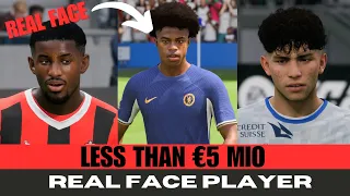 EAFC 24 | Best Players under €5 Mio for CAREER MODE With REAL FACE + Cheap Potential Talents 2024