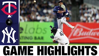 Twins vs. Yankees Game Highlights (9/8/22) | MLB Highlights