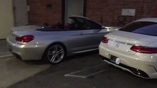 BMW 650i M Sport Convertible vs Mercedes-Benz S550 AMG Coupe