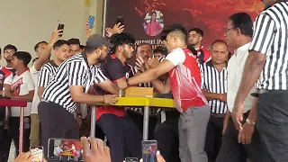 Aryan kandari vs Steve Thomas? what really? 😱 .Who will win? #armwrestling