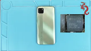 REALME C11 //РАЗБОР смартфона ОБЗОР изнутри + Микроскоп