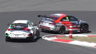 24H Nürburgring 2019 - WTCR - CRASH + ACTION