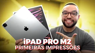 iPad Pro com Chip M2 | UNBOXING e PRIMEIRAS IMPRESSÕES!