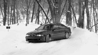 BMW M5 e39 Дрифт. Зимний дрифт.