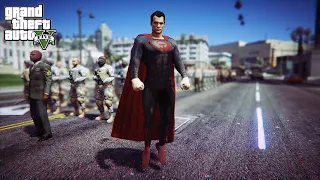 GTA 5 - Superman Red Son Destroyed American armies
