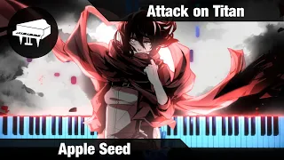 🎹 Attack on Titan - Apple Seed / YouSeeBIGGIRL (Piano Cover) || LucasPianoRoom