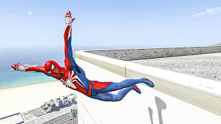 GTA 5 Spiderman Ragdolls Compilation VOL. 3 (Euphoria Physics Showcase)