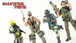 Action Force Series 2A Sgt. Slaughter, Scarabs, Rollout, and Duster Valaverse Action Figure Review