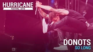 Donots - "So Long" | Hurricane Festival 2018