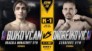 CFN12:  ONDREJKOVIC   vs   BUKOVCAN -  K1