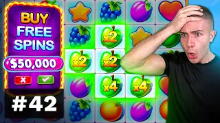 $50000 BONUS BUY on Fruit Party, Crazy Time, and more! - AyeZee Stream Highlights #42