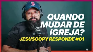 MELHOR LIVRO QUE JÁ LI, QUANDO MUDAR DE IGREJA E COMO OUVIR A VOZ DE DEUS? - JesusCopy Responde #1