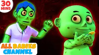 Johny Johny Yes Papa Halloween Songs For Kids | All Babies Channel Nursery Rhymes