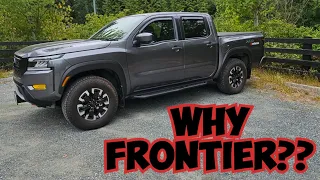 WHY I CHOOSE THE 2023 NISSAN FRONTIER PRO-4X OVER THE COMPETITION!