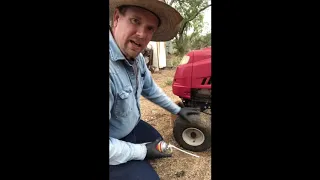 DIY foam filled lawn mower tires part 1