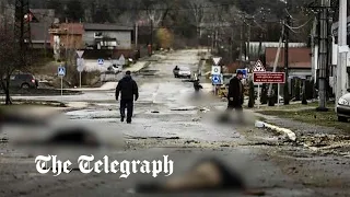 Ukraine: Graphic video shows bodies scattered across Bucha after Russia's retreat