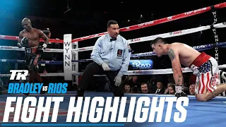 Bradley vs. Rios: Quick Hits