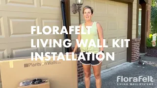 Florafelt Living Wall Kit Installation