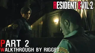 Resident Evil 2 Remake LEON Прохождение Часть 2 "Марвин и тайны RPD"