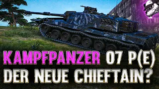 Kampfpanzer 07P - Deutscher Chieftain für "200€" in der Montagehalle! [World of Tanks - Gameplay]