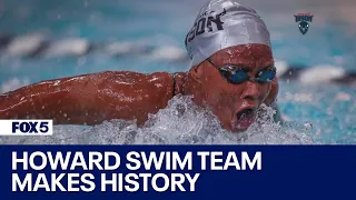 Howard University swim team makes history | FOX 5 DC