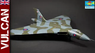 Trumpeter 1/144 Avro Vulcan Mk IIbomber scale model - build and review