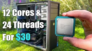 12 Cores & 24 Threads For $30 - "Maxing Out" an HP Workstation PC For Gaming