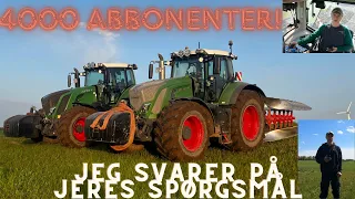 4000 Subs Special!!! 🌾🌾 Besvarer spørgsmål | Henter køer og pløjer | KLF