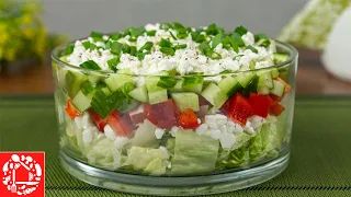 I fell in love with this Salad! Salad IN 10 MINUTES! Light taste