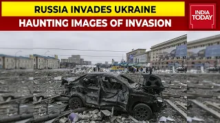 Attack On Police Building In Kharkiv; Houses Reduced To Debris | Haunting Images Of Invasion
