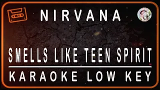 NIRVANA - SMELLS LIKE TEEN SPIRIT - KARAOKE LOW KEY (C=LA)