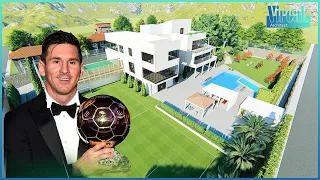 WHAT INSIDE Lionel Messi's HOUSE  in Barcelona