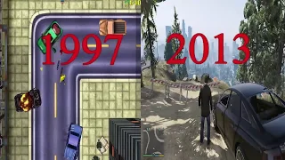 Grand Theft Auto (GTA) Games Evolution 1997-2013