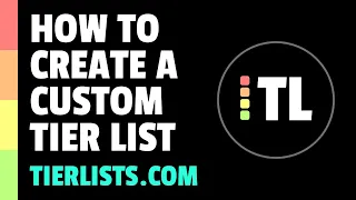 How To Create a Custom Tier List in 30 Seconds