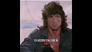 sly stallone in 2022 vs sly stallone in 1988 🔥